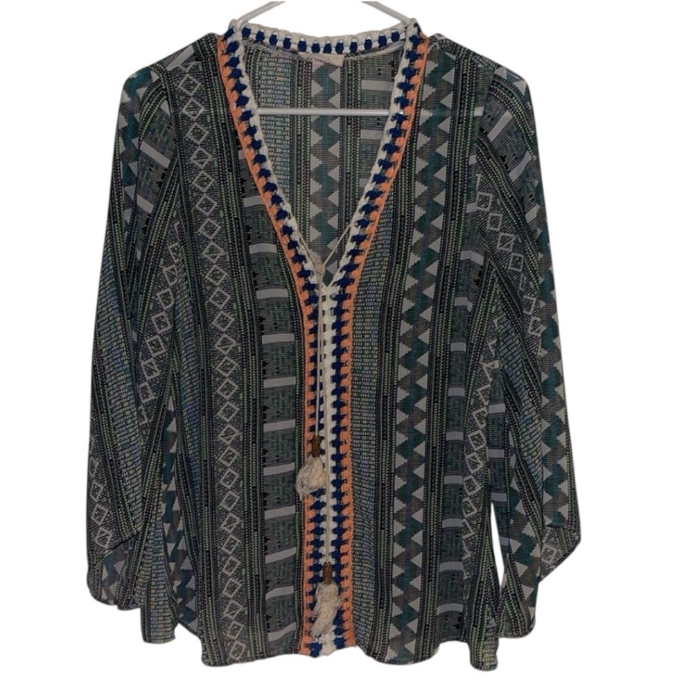 🌺HONEYLEE V NECK BLOUSE